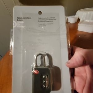 !Combination lock made by design